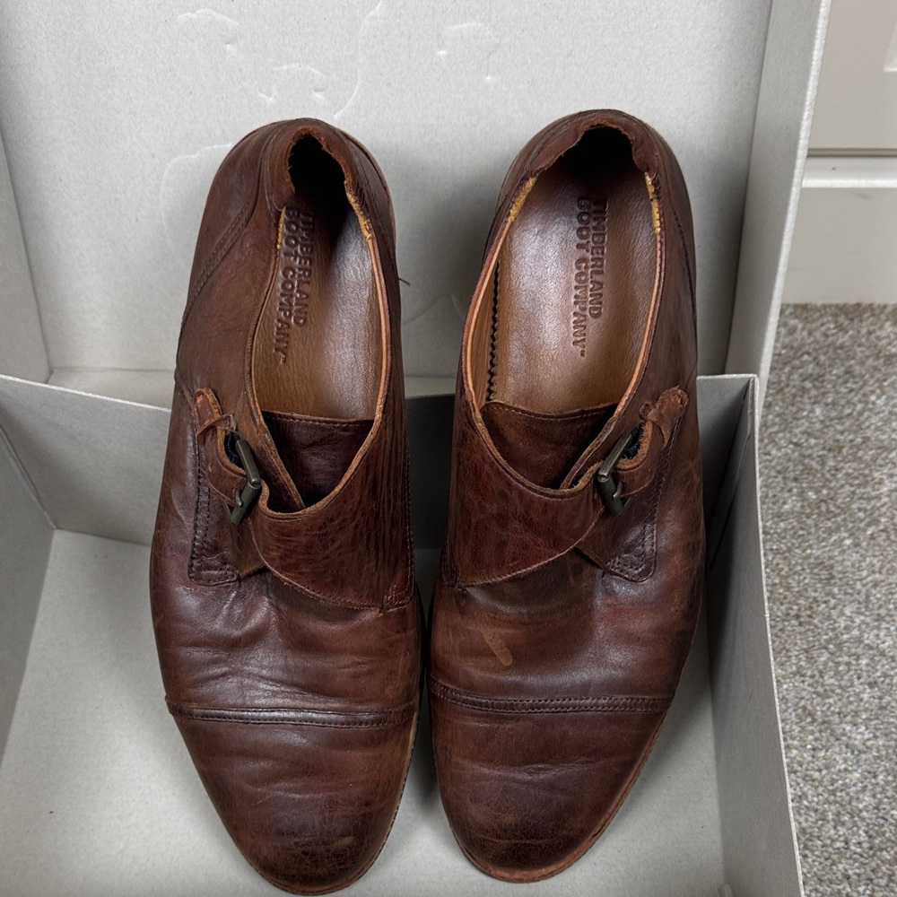 Timberland Boot Company Men's Dress Shoes Size 11 Wodehouse Monk Strap Loafers
